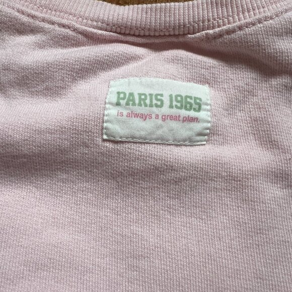 New ZARA ‘Paris’ Raised Slogan Sweatshirt – Toddler Size 2 (NWT) - Picture 8 of 8